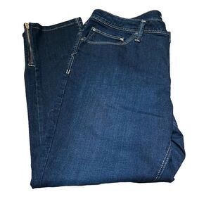 Plus Size LEE Perfect Fit 1889 Dark Denim Wash Jeans size 14P